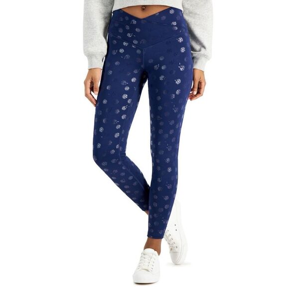 Jenni Pants - Jenni on Repeat Crossover-Waist 7/8th Length Legging, Created for Macy's Size XS